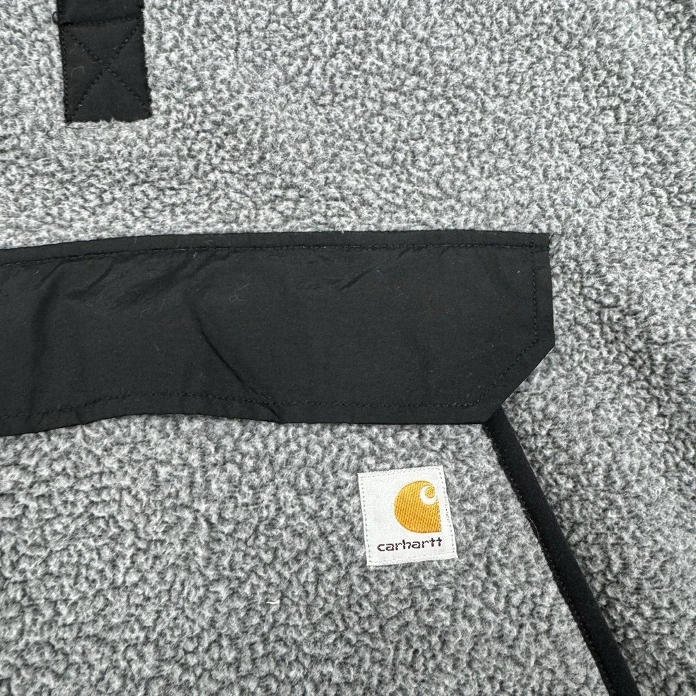NWOT Carhartt Fleece Jumper Mens XL Pullover‎ Sherpa 1/4 Snap Relaxed 0J4991-M